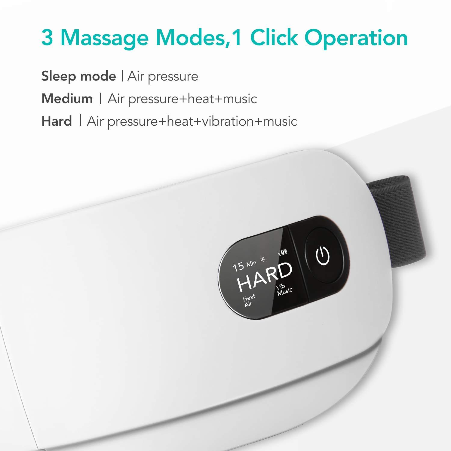 Load image into Gallery viewer, Naipo Electric Eye Massager with Heat, Vibration, Air Pressure - NAIPO
