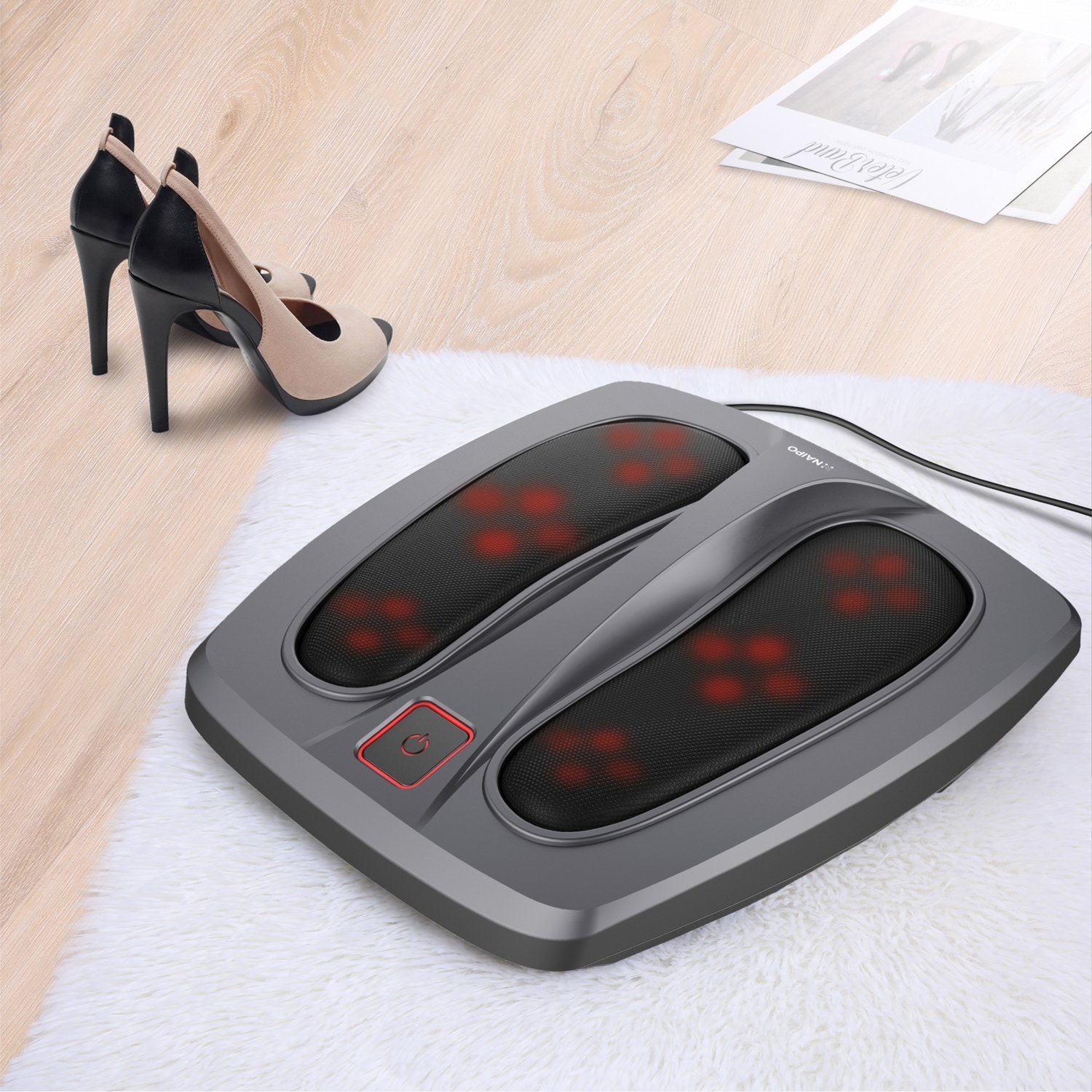 Load image into Gallery viewer, Naipo Foot Massager with Kneading and Heat - NAIPO
