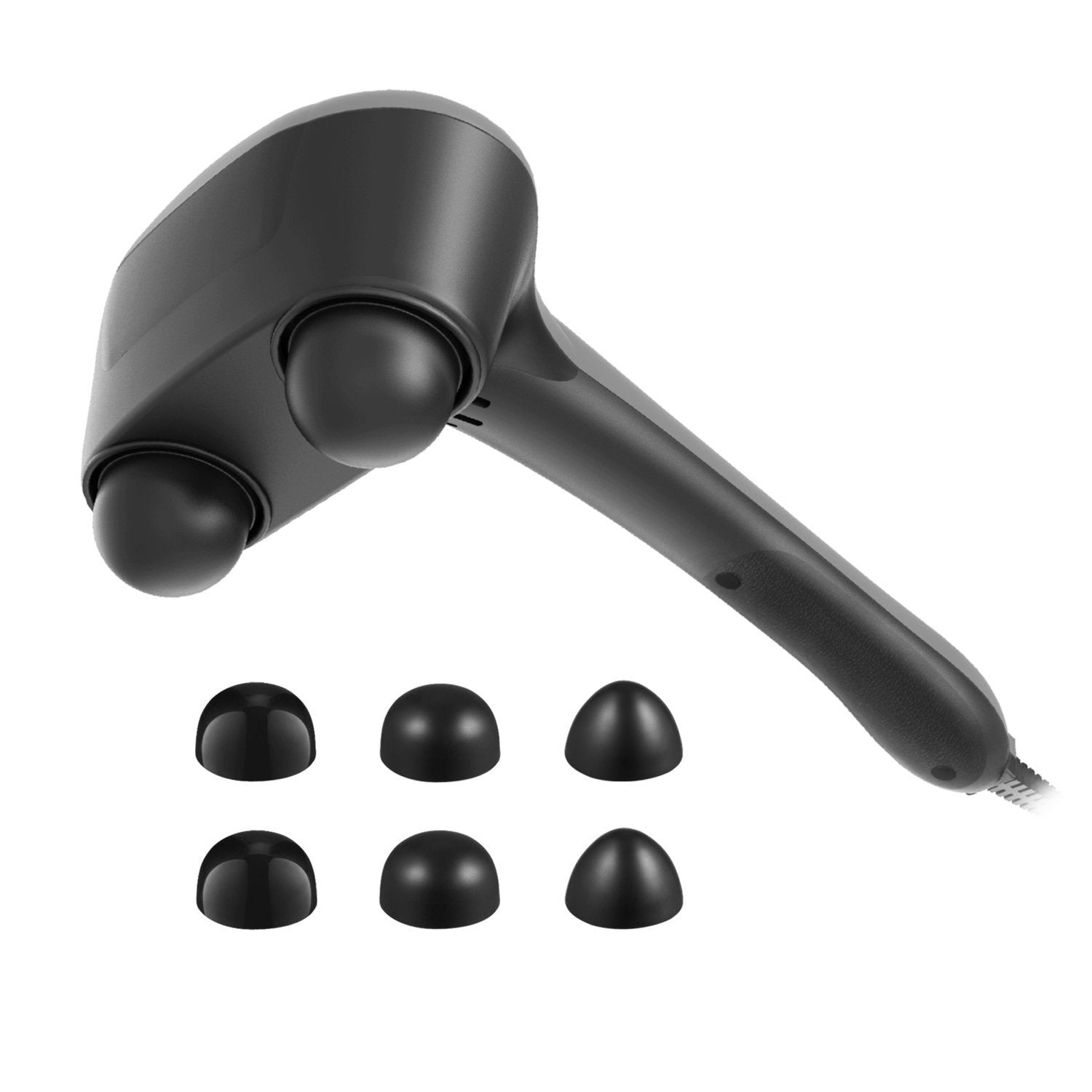 Load image into Gallery viewer, Naipo Handheld Dual-node Percussion Massager with Replaceable Attachments - NAIPO
